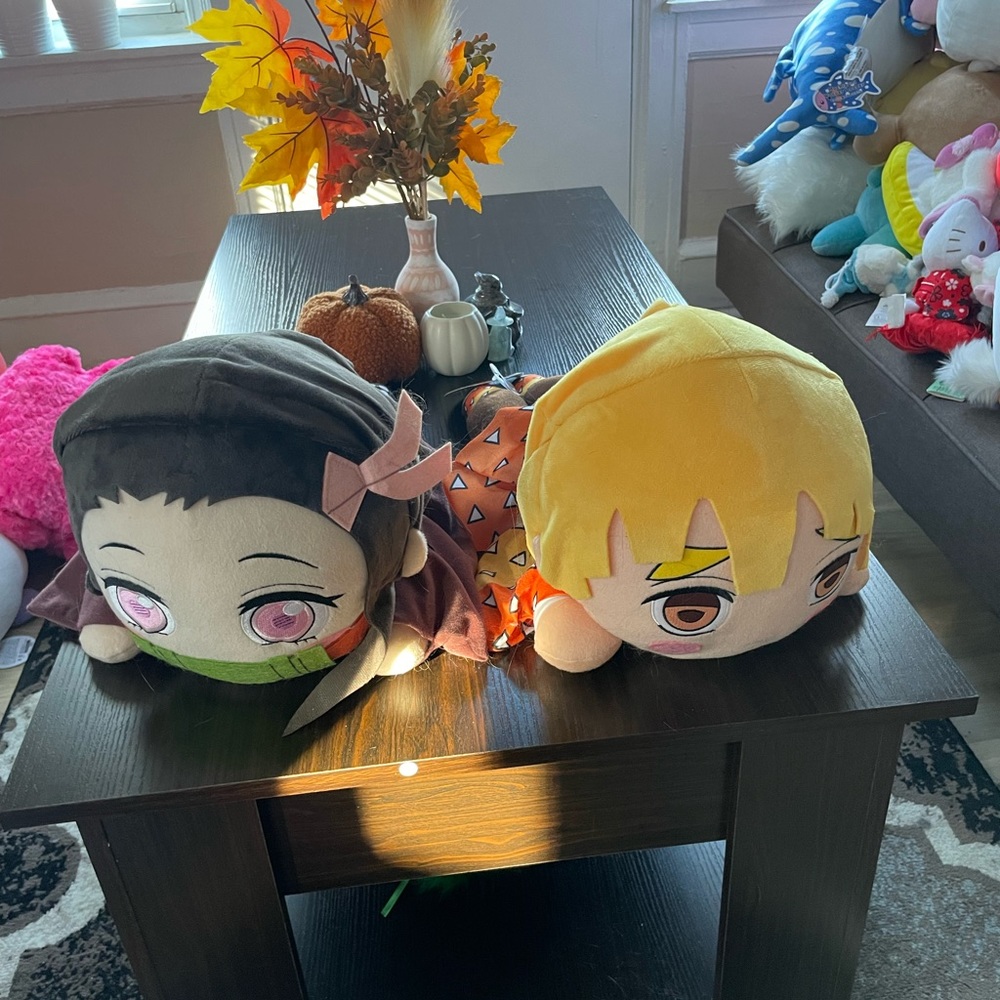 Demon slayer anime plushies